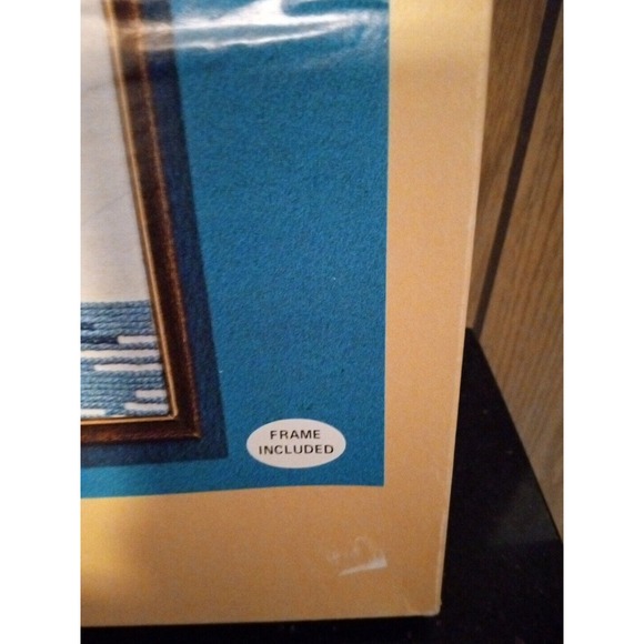 Mallard Ducks Cross Stitch Kit Box With Frame 11" X 14" Lee Ward's Animal Print - Picture 5 of 10